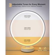 Load image into Gallery viewer, Geecent Sun Lamp 10000 Lux Light Therapy Lamp, UV-Free with Remote Control, 3 Color Temperatures, 4 Bright Levels & Timer, Seasonal Sunlight for Home, Office, White_110
