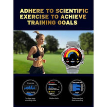 Load image into Gallery viewer, Geelouxian Fitness Smart Watch for Men Women, Bluetooth Calling & 1.8" AMOLED, SpO2/Heart Rate/Sleep Tracker, 100+ Workout Modes, IP67 Waterproof, 7+Day Battery, iPhone Android Compatible (Gray)_896