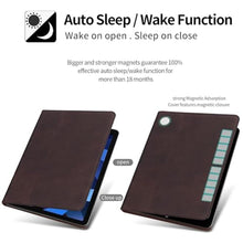 Load image into Gallery viewer, Gexmil Genuine Leather Case for iPad Pro 13 Inch (M5/M4) 2025/2024 with Pencil Holder,Protective Shockproof Smart Premium Leather Folio Cover Adjustable Stand Auto Sleep/Wake Anti-Slip, Sanded Brown_664
