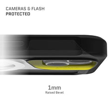 Load image into Gallery viewer, Ghostek Atomic Slim iPhone 14 Plus Case - Aluminum Metal Bumper Cover with Crystal Clear Back - Shockproof Protective Case - Wireless Charging Compatible iPhone 14 Plus Case MagSafe 2022 (6.7")(Black)_2004