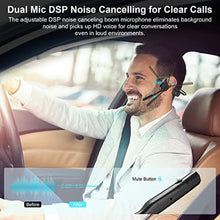 Load image into Gallery viewer, Giveet Bluetooth 5.3 Headset w/Dual DSP Noise Canceling Microphone, Long 16H Wireless Headset w/Mute for Cellphone PC Laptop, Open Ear aptx LL/HD Headphones, Comfort for Office Meeting Home Working_3220