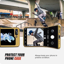 Load image into Gallery viewer, Giyer Design for Samsung Galaxy Z Flip 5 5G Case, Ultra Slim Galaxy Z Flip 5 Flip Case PC Material Hard Hinge Protection Cover for Samsung Z Flip 5 Phone Case Support Wireless Charging (Yellow)_945