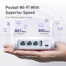 Load image into Gallery viewer, GL.iNet GL-SFT1200 Opal Travel Router, AC1200 Dual-Band Wi-Fi, White_332