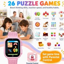 Load image into Gallery viewer, Goodatech Kids Smart Watch for Boys Girls 1.54" Smartwatch Pink_162