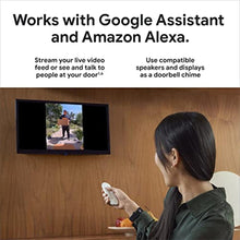 Load image into Gallery viewer, Google Nest Doorbell (Wired, 2nd Gen) - Wired Video Doorbell Camera - Doorbell Security Camera - Snow_2342