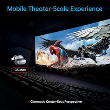 Load image into Gallery viewer, GOOVIS G3 Max XR Head Mounted Display 1000'' QHD 2.5K 120Hz Micro-OLED Display, Blu-ray 3D Portable Theater, Compatible with iPhone 16/Android/PC/Handhelds/PS5/Blu-ray Players and More, Silver_8946