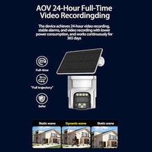 Load image into Gallery viewer, Goverwin 24/7 Recording AOV 4G Security Camera Outdoor Wireless with 8000mAh Battery 7W Solar Panel, 2K PTZ, 50 Meters Night Vision, AI Detection, AI Tracking, Two-Way Audio_177