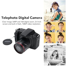 Load image into Gallery viewer, GOWENIC Digital Camera, 16MP 1080P HD Video 16X Digital Zoom with 2.4 Inch Screen Anti Shake Face Detection, for Beginners Students Photography Travel_851