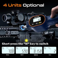 Load image into Gallery viewer, GOYOJO Digital Torque Screwdriver 7.0870.8 in-lb / 0.88 Nm, 1/4" Adjustable Torque Screwdriver Set with Buzzer & Magnetic Bits, 999 Data Storage, for Gunsmithing, Electronics, and Mounting, DarkBlue_5506