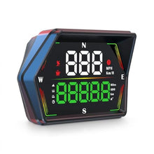 Load image into Gallery viewer, GPS Heads Up Display for Cars HUD, Real-Time Digital Gauge Speedometer, Upgraded 4" Large-Screen, 3-Level Speed Alerts & Fatigue Warning Suitable for All Vehicles, Black_1