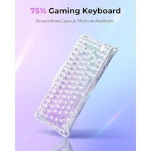 Load image into Gallery viewer, GravaStar Mercury K1 Lite 75% Wireless Mechanical Gaming Keyboard RGB, CrystalAurora_2009