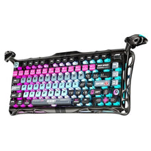 Load image into Gallery viewer, GravaStar Mercury V75Pro HE Keyboard 75% Layout Gaming Keyboard, HallEffect Magnetic Switches, Only Wired, HotSwappable, 8000Hz Polling, DualZone RGB, SemiAluminum Frame with Cyberpunk_1