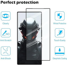 Load image into Gallery viewer, Guizzcg for ZTE Nubia Red Magic 9 Pro / 9 Pro+ / 9S Pro / 9S Pro+ Case,Ultra-Thin Lightweight Cover Soft TPU Bumper + Acrylic Back Military Grade Airbags Shookproof Drop Protection, Clear Black, ClearBlack_7629