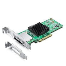 Load image into Gallery viewer, H!Fiber 6G External PCIe Controller Card, SAS/SATA HBA Host Bus Adapter, SAS 2008 Chip, PCIE X8, 2X SFF-8088 Ports,Same as 9200-8E_1
