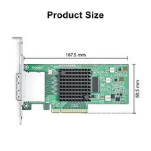 Load image into Gallery viewer, H!Fiber 6G External PCIe Controller Card, SAS/SATA HBA Host Bus Adapter, SAS 2008 Chip, PCIE X8, 2X SFF-8088 Ports,Same as 9200-8E_356
