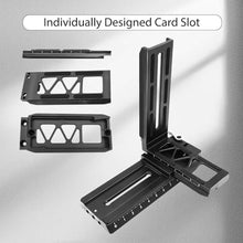Load image into Gallery viewer, HAFOKO Aluminum RS2 RS3 L Bracket Vertical Horizontal Switching Camera Quick Release Tripod Plate for DJI Ronin RS2 RSC2 RS3 RS 3 Pro Gimbal Stabilizer Camera Tripod Monopod, Black_524