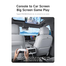Load image into Gallery viewer, Hagibis HDMI to USB C Adapter, 4K@60Hz HDMI Male to USB-C Female Cable, Portable Monitor, AR Glasses XREAL, VITURE, RayNeo, Rokid to Type C Laptop, Switch, ROG Ally, Steam Deck, PS4/5, Black_60