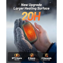 Load image into Gallery viewer, Hand Warmers Rechargeable 2 Pack, 3-Settings Rechargeable Hand Warmer, AI Smart Heating, Pocket Portable Electric Hands Warmer, Magnetic Handwarmers, A Winter for Loved Ones, Green_1122