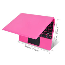 Load image into Gallery viewer, HBESTORE 10.1Inch Laptop,Quad-Core Processor with Android 12.0 OS,2GB RAM,64GB EMMC,Built-in Camera, WiFi,USB Interface,Tpye-C Charging for Learning and Entertainment (Pink 2GB+64GB), PinkGBGB_1545