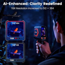 Load image into Gallery viewer, Hcalory T2-G 3.5" Thermal Camera 512*384 TISR Resolution Handheld Thermal Imager 6-Hour Battery Life with Video Recording and Wireless Connection Supported -4F~1022F Infrared Imager with PC Software_2104