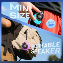 Load image into Gallery viewer, heetipuk Magnetic Bluetooth Speaker, Mini Speaker, Teen Gift Ideas, Loudspeaker with Bass Diaphragm, 5W Internal-Magnet Speaker, 7H Playtime,TWS, RGB Light, TF Card Slot_1205
