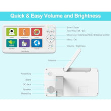 Load image into Gallery viewer, HelloBaby Baby Monitor with Camera and Audio 6" Screen, 30H Battery 4000mAh_9