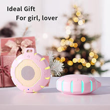 Load image into Gallery viewer, HEYSONG Waterproof Shower Bluetooth Speaker, Durable & Portable with Clear Sound, Ideal for Shower, Pool, Beach & Kayaking Great Gifts for Girls, Women, Pink_6985