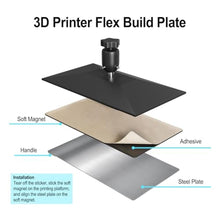 Load image into Gallery viewer, HIKUDIY 2 PCS Resin 3D Printer Flex Build Plate, Spring Steel Flexible Plate Flex Bed and Magnetic Base Platform for ELEGOO Mars 5/Mars 5 Ultra/Mars 4 LCD/Mars 4 Ultra LCD/DLP 3D Printer, 160x96mm_1172