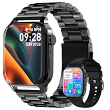 Load image into Gallery viewer, Homailida Smart Watch for Men Women, 1.85" HD 100+ Sports, 7-Day Battery , Black_1