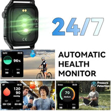 Load image into Gallery viewer, Homailida Smart Watch for Men Women, 1.85" HD 100+ Sports, 7-Day Battery , Black_1445