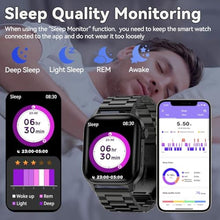 Load image into Gallery viewer, Homailida Smart Watch for Men Women, 1.85" HD 100+ Sports, 7-Day Battery , Black_1446
