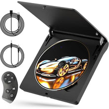Load image into Gallery viewer, Homlab Cd Player for Car - External Car CD Player with Steering Wheel Remote, Plug & Play USB/AUX Connection, Portable CD Player for Cars, Anti-Shock Noise Reduction, Hidden Cable Storage, Black_1