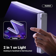 Load image into Gallery viewer, HOOTUU UV Resin Lamp, Foldable Rechargeable UV Light for Resin Curing, 40 LEDs High Power Resin Curing, Machine Portable UV Resin Light for Crafts, Small DIY Projects, WHITE_211