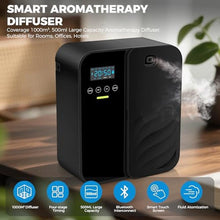 Load image into Gallery viewer, Hotel Scent Diffuser, House Scent Machine, 5000 Sq.Ft of Coverage, 500ml Large Capacity Aromatherapy Machine, Scent Diffusers for Home Large Room, Office Waterless Essential Oil Diffuser, Black_170