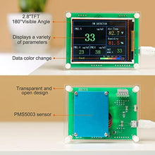 Load image into Gallery viewer, HOTKREM Air Quality Monitor pm2.5 pm10 pm1.0 Detector Indoor air Quality Test kit for Cars ,Home,Office,Hotel etc (PM2.5,AQI), colourful_7670