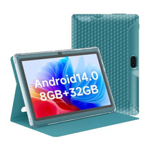 Load image into Gallery viewer, HOTTABLET Tablet 7Inch Android 14.0 with Protective Case, 8GB(3+5GB Expand) RAM+ 32GB ROM, IPS Screen, Dual Camera, Bluetooth 5.0 WiFi Tab (Navy), NavyBlue_1