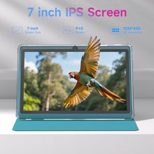 Load image into Gallery viewer, HOTTABLET Tablet 7Inch Android 14.0 with Protective Case, 8GB(3+5GB Expand) RAM+ 32GB ROM, IPS Screen, Dual Camera, Bluetooth 5.0 WiFi Tab (Navy), NavyBlue_302
