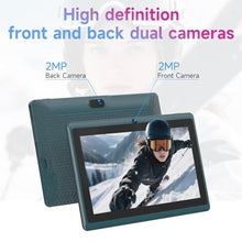 Load image into Gallery viewer, HOTTABLET Tablet 7Inch Android 14.0 with Protective Case, 8GB(3+5GB Expand) RAM+ 32GB ROM, IPS Screen, Dual Camera, Bluetooth 5.0 WiFi Tab (Navy), NavyBlue_304