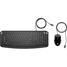 Load image into Gallery viewer, HP Pavilion Wired Keyboard and Mouse 200 (Black) - USB-A Plug-and-Play - Full-Sized Keyboard with Numeric Keypad, Enhanced F1-F12 Keys, & 12 Hotkeys - 1600 DPI Mouse - Windows Compatible (9DF28AA#ABL)_1