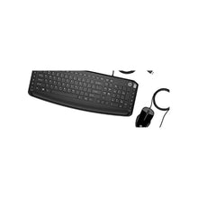 Load image into Gallery viewer, HP Pavilion Wired Keyboard and Mouse 200 (Black) - USB-A Plug-and-Play - Full-Sized Keyboard with Numeric Keypad, Enhanced F1-F12 Keys, & 12 Hotkeys - 1600 DPI Mouse - Windows Compatible (9DF28AA#ABL)_787