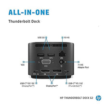 Load image into Gallery viewer, HP Thunderbolt Dock G2 with Combo Cable, Black_267