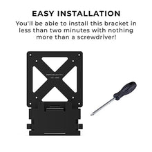 Load image into Gallery viewer, HumanCentric VESA Mount Adapter Compatible with Samsung Curved T55 Series 27 and 32 Monitors, Bracket Mounts Monitor to Stand, Arm, Desk with 75x75 or 100x100mm Pattern, Hardware Included, Black_7711