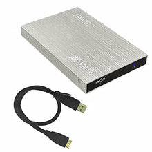Load image into Gallery viewer, HWAYO 2.5'' HDD 500GB Ultra Slim Portable External Hard Drive USB3.0 Storage for Xbox One Console, PC, Laptop, MacBook (Silver)_1