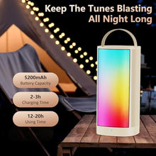 Load image into Gallery viewer, HWWR Karaoke Machine, Portable Bluetooth 5.3 Karaoke Speaker with 2 Wireless Microphones for Adults, PA System Speaker for Gatherings,Home Party,Outdoor,Camping, Support USB/TF Card/AUX in, White_4481