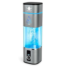 Load image into Gallery viewer, Hydra Pure Life Hydrogen Water Bottle Generator Up to 8000PPB with SPE & PEM, 2 Modes Rechargeable Portable 3-in-1 Multifunctional Hydrogen Water Machine with LED, Perfect for Office, Home, Gym_1