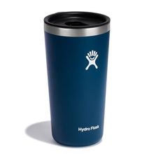 Load image into Gallery viewer, Hydro Flask All Around Tumbler Press-In Lid, Insulated Travel Mug, Stainless Steel Coffee Cup 20 Oz Indigo Blue_1551