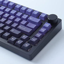 Load image into Gallery viewer, Hyekit PBT Keycaps 126 Keys Aurora Gradient Keycap Set Dye-Sublimation Keycap Cherry Profile Purple Gradient Keycaps for Cherry Gateron MX Switches Mechanical Keyboards_254