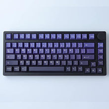 Load image into Gallery viewer, Hyekit PBT Keycaps 126 Keys Aurora Gradient Keycap Set Dye-Sublimation Keycap Cherry Profile Purple Gradient Keycaps for Cherry Gateron MX Switches Mechanical Keyboards_255