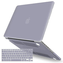 Load image into Gallery viewer, IBENZER Compatible with MacBook Pro 15 Inch Case 2015 2014 2013 2012 A1398, Hard Shell Case with Keyboard Cover for Old Version Apple Mac Pro Retina 15, Lavender Gray, MR15-LVGY+1, LavenderGray_1