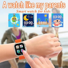 Load image into Gallery viewer, iCHOMKE Kids Smart Watch, Girls Boys Smartwatch with 26 Games Camera Video Recorder Player,Pedometer,Birthday Learning Toys Gifts for 4-10 Years Children (Orange)_2551